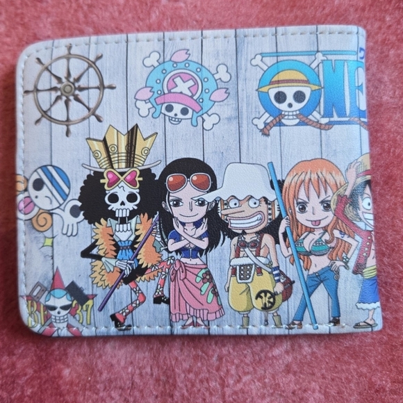 New one piece anime manga leather wallet - Picture 3 of 3